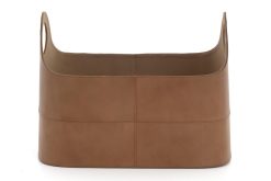 Clearance Flamant Hanan, Panier, Cuir, Ovale