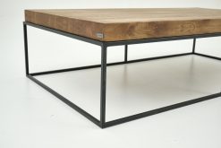 Wholesale Flamant Urban, Table Basse, Chene Et Metal, Marron Clair