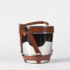New Flamant Manhattan, Refroidisseur A Vin, Poignee En Cuir Marron