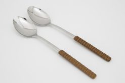 Hot Flamant Korba, Couverts A Salade, Set De 2