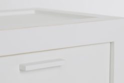 New Flamant Cape Cod, Table De Chevet, Bois De Pin, Blanc