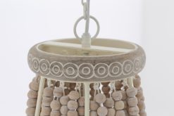 Online Flamant Zofia, Suspension, Perles De Fer Et Bois