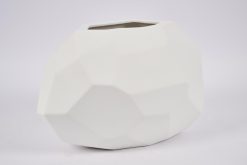 Hot Flamant Belinda, Vase, Ceramique, Blanc, Modele 1