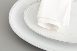 Best Flamant Jille, Assiette De Service, Ceramique, Blanc, 30Cm