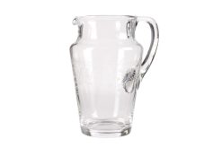 New Flamant Praag, Pichet, Verre Souffle Bouche, Grave, 1,5 L