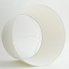 Clearance Flamant Lindro, Abat-Jour, Blanc Casse, Cylindre, 50 Cm