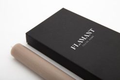 Best Flamant Nell, Bougie De Table, Couleur Lin, Lot De 4