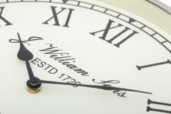 Hot Flamant Walters, Horloge Murale, Nickel