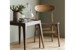 Online Flamant Joel, Chaise, Chene Et Assise Cuir