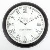 Wholesale Flamant Walters, Horloge Murale, Noir