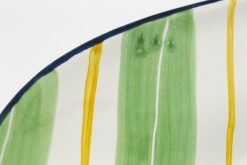 New Flamant Nanna, Assiette De Service, Vert, Ovale