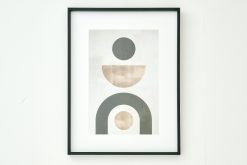 Clearance Flamant Formes, Art Mural, Modele 1