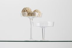 Hot Flamant Kira, Plat, Sur Pied, Verre, L