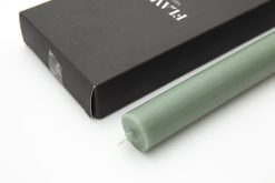New Flamant Nell, Bougie De Table, Couleur Vert Olive, Lot De 4