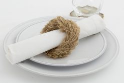 Clearance Flamant Phills, Serviette, Blanc, Ensemble De 6
