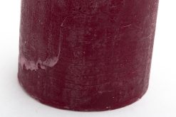 Clearance Flamant Beth, Bougie, Couleur Rouge Balmoral, 9X20Cm