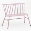 Clearance Flamant Claire, Banc De Jardin, Rose Retro