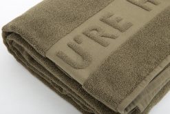 Wholesale Flamant Baobao, Serviette De Bain, Kaki, 100X180 Cm