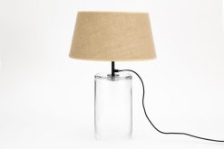 Online Flamant Cypri, Lampe De Table, Verre, Noir, S