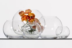Wholesale Flamant Kula, Vase, Verre, 20Cm