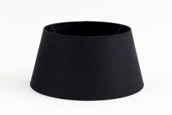 New Flamant Lindro, Abat-Jour, Noir, Cylindre, 40 Cm