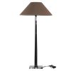 Hot Flamant Gordes, Lampe A Poser, Noir, Aluminium, H 78 Cm