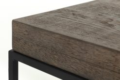 Wholesale Flamant Urban, Table D'Appoint, Chene Et Metal, Marron Fonce