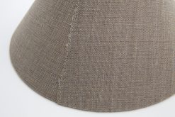 Hot Flamant Circum, Abat-Jour, Naturel Et Gris, Conique, 45 Cm