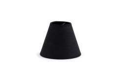 Hot Flamant Clips, Abat-Jour, Noir, Conique, 14 Cm
