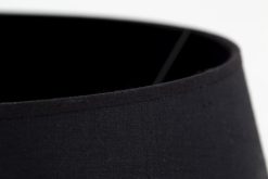 New Flamant Lindro, Abat-Jour, Noir, Cylindre, 40 Cm