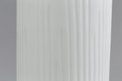 Clearance Flamant Ayla, Vase, Verre, Blanc, O10,5X44H