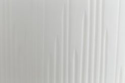 Hot Flamant Ayla, Vase, Verre, Blanc, O22X27H