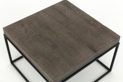 Wholesale Flamant Urban, Table D'Appoint, Chene Et Metal, Marron Fonce