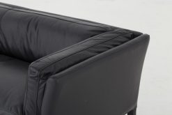 Clearance Flamant Bellamy, Canape, Noir, Cuir, 2,5 Places