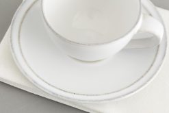 Best Flamant Jille, Tasse Et Soucoupe, Ceramique, Blanc, S, 50Ml