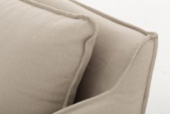 Best Flamant Sandrine, Canape, 210Cm, 3 Coussins