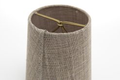Best Flamant Clips, Abat-Jour, Naturel Et Gris, Cylindre, 10 Cm