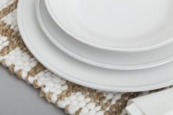 Wholesale Flamant Jille, Assiette, Ceramique, Blanc, 34Cm
