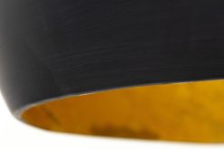 Clearance Flamant Roberts, Lampe A Suspension, Noir/Or