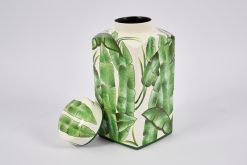 Clearance Flamant Judor, Potiche, Vert/Blanc