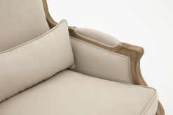 Best Flamant Ranomi, Fauteuil, Lin Naturel