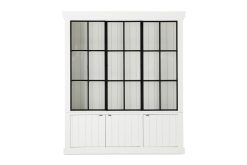 Wholesale Flamant Iron Jason, Armoire, Blanc, 3 Portes En Fer