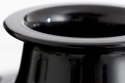 Online Flamant Chiaz, Vase, Verre, Noir