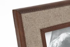Best Flamant Milburn, Cadre Photo, Laine Et Cuir, 15X20