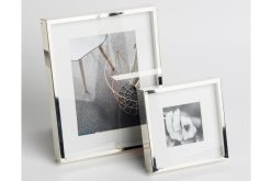 Wholesale Flamant Boites, Cadre Photo, Plaque Argent Et Laque, 8X8