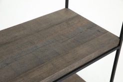Online Flamant Urban, Rack, Chene Et Metal, Marron Fonce