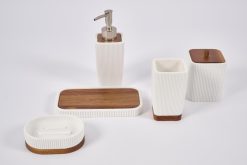 Hot Flamant Muriel, Porte Savon, Blanc