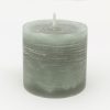 Hot Flamant Celine, Bougie, Couleur Vert Olive, 7X8Cm