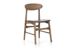 Online Flamant Joel, Chaise, Chene Et Assise Cuir