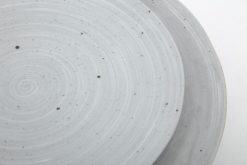 New Flamant Alanah, Assiette, Ceramique, Gris, 21,5Cm